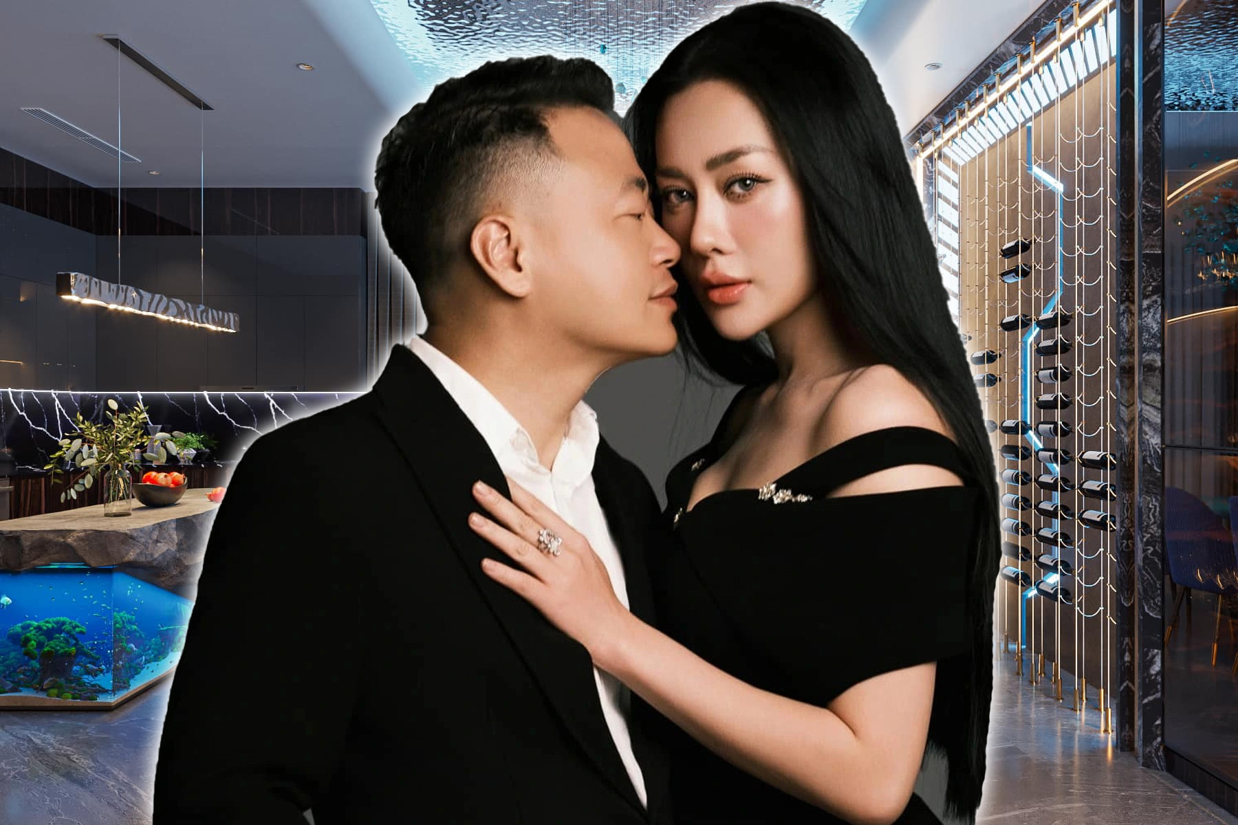 Choáng cơ ngơi bề thế, góc nào cũng 'tỏa mùi tiền' của Shark Bình và Phương  Oanh
