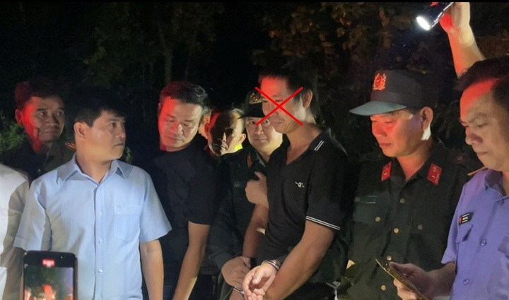 Sau 56 giờ lẩn trốn, cơ quan điều tra đã bắt giữ Lê Sỹ Tùng.