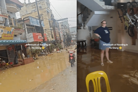 Khách Tây rớt nước mắt kể lại trải nghiệm 'nhớ đời' khi du lịch Việt Nam đúng đợt bão lũ