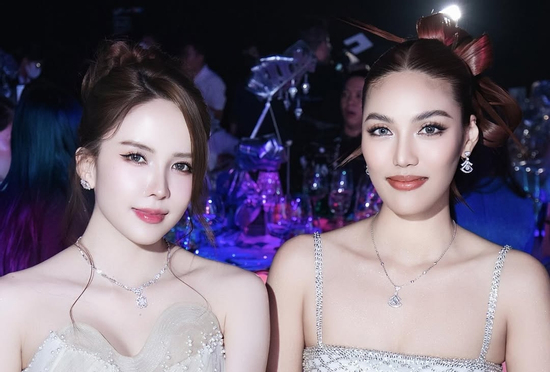 Thiều Bảo Trâm đọ sắc Lan Khuê 'một chín một mười' khi chung hình