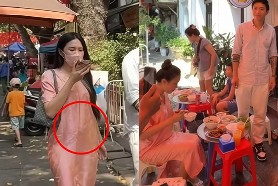 Bà xã Đoàn Văn Hậu bị soi bụng 'lùm lùm' qua cam thường, nghi vấn mang bầu lần 2