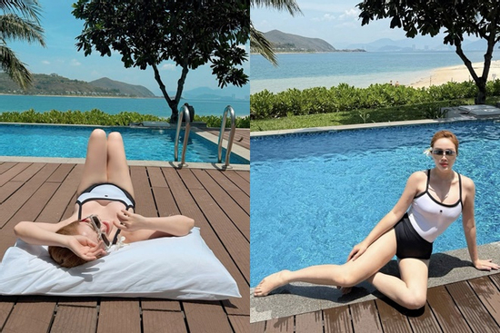 'Ghen nổ mắt' với Bảo Thy, chồng vừa giàu lại chịu khó 'lăn xả' chụp hình cho vợ