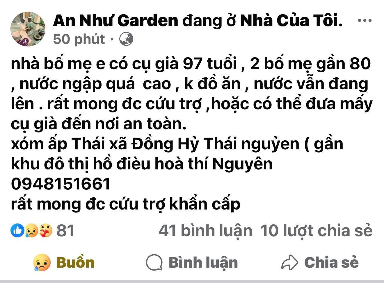 Những tiếng kêu cứu giữa ngập lụt kinh hoàng tại Thái Nguyên - Ảnh 3.