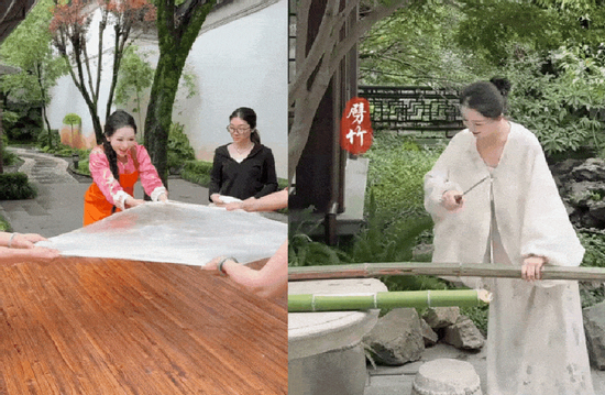 Phú bà ở biệt phủ 1200m2 làm gì lúc rảnh: Mang 5000 con tằm làm chăn tặng mẹ chồng, chặt tre làm giấy tặng chồng