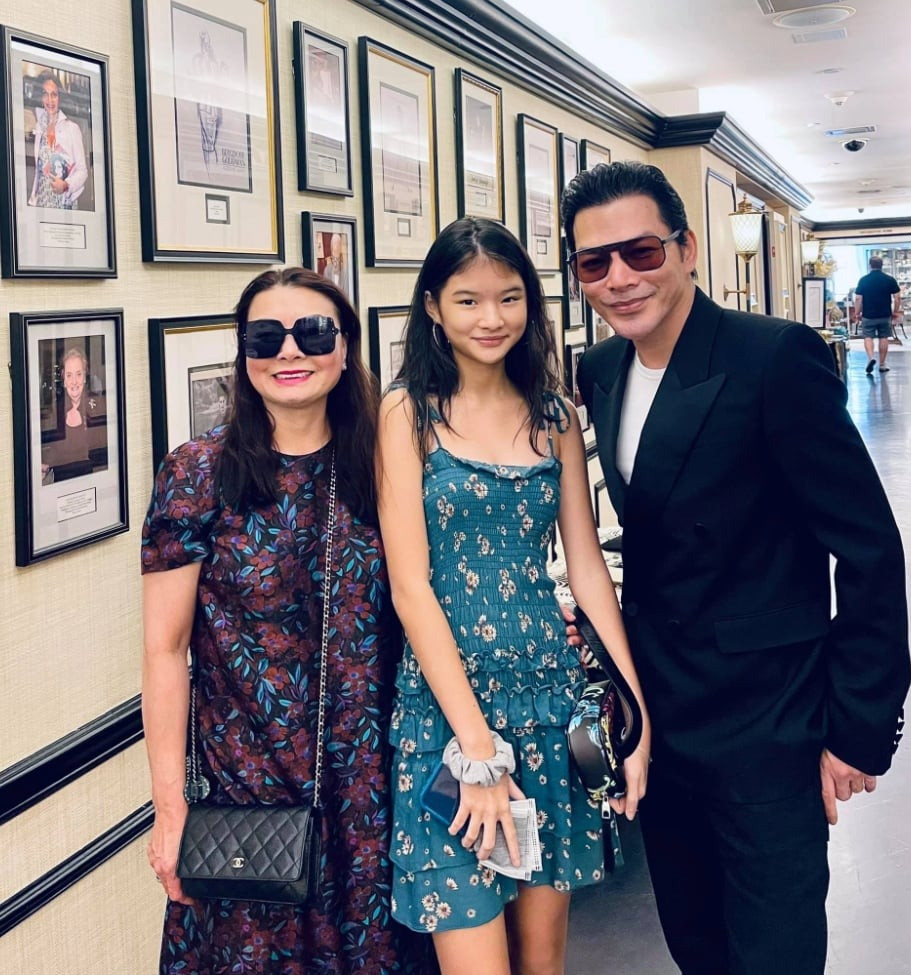 Nhan sắc xinh đẹp của con gái Trần Bảo Sơn Trương Ngọc Ánh