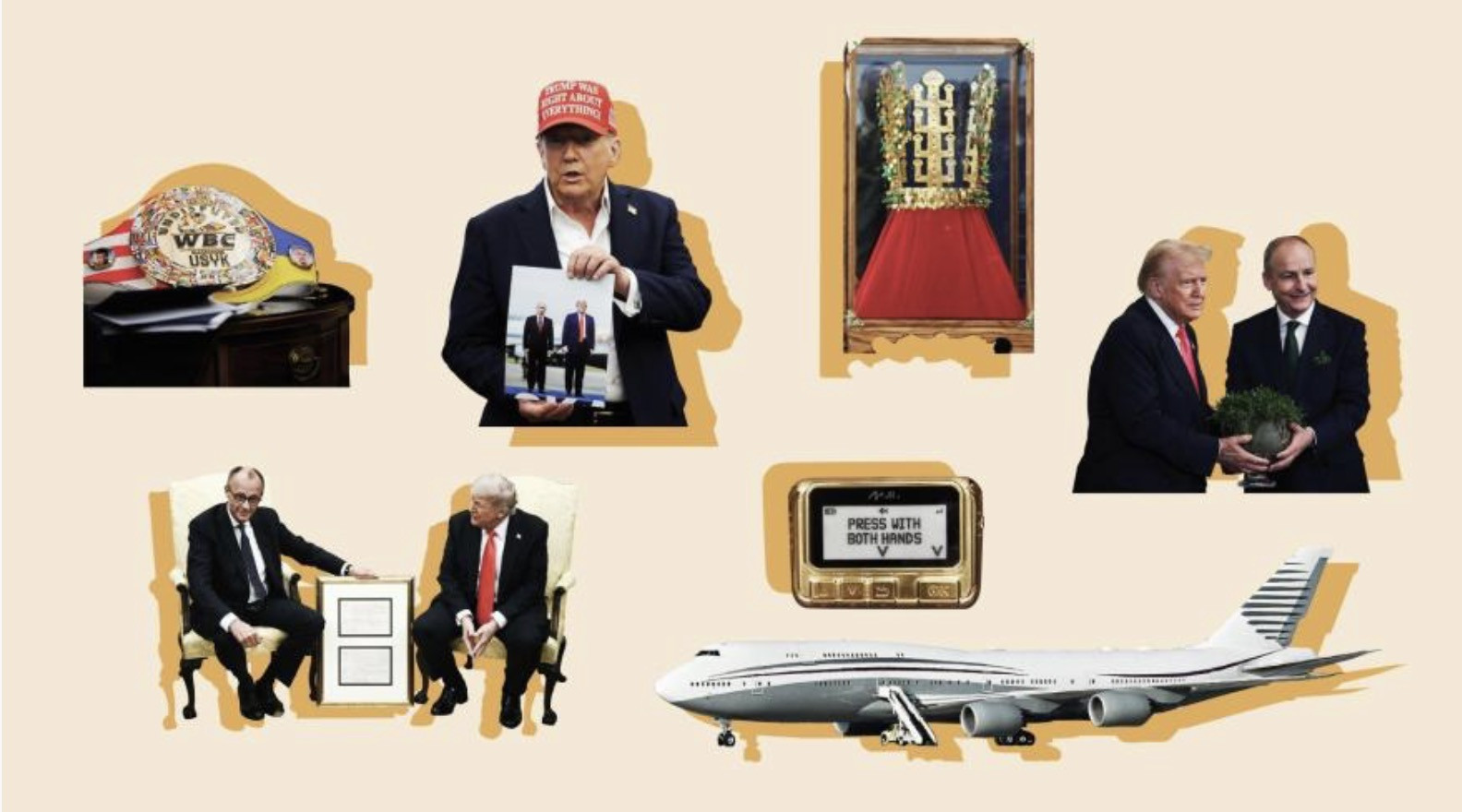 Những món quà hiếm, lạ của lãnh đạo các nước tặng ông Trump