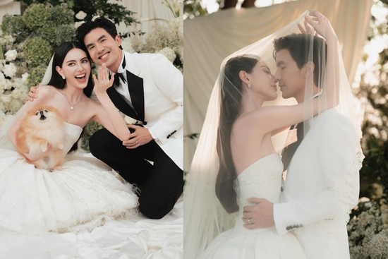 Đám cưới đẹp như cổ tích của 'ma nữ' Mai Davika