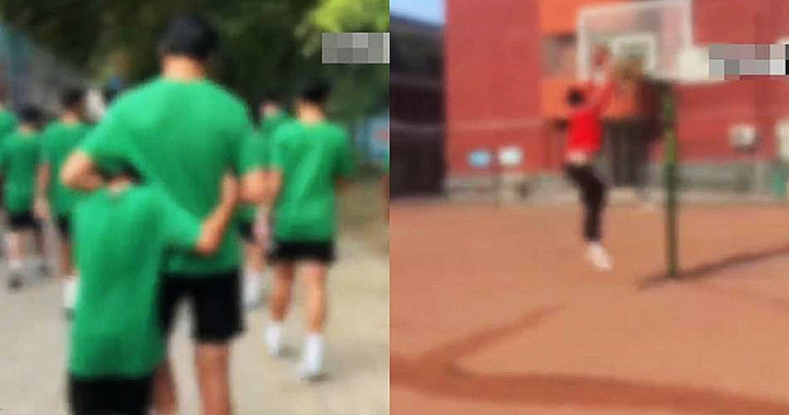 Chiều cao khiến Lưu trở thành người khổng lồ khi đứng cạnh các bạn.