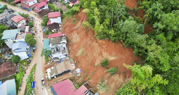 Sạt lở đất nghiêm trọng, Thái Nguyên di dời khẩn cấp 5 hộ dân