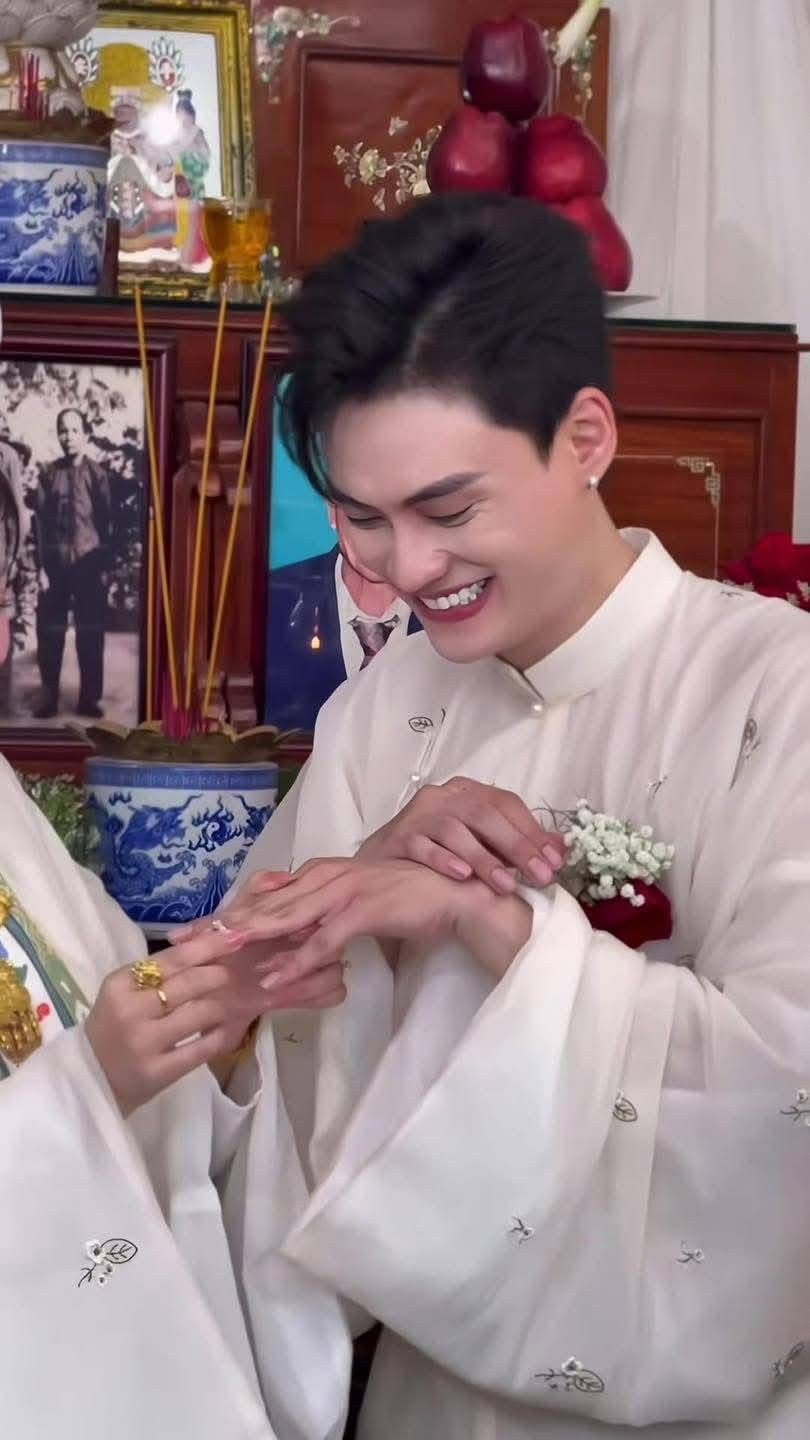 Bóc xuất thân đình đám của chú rể đang viral khắp cõi mạng vì make up xịn hơn cả cô dâu