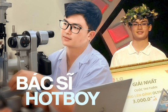 Cựu thí sinh Olympia visual như nam thần, giờ là bác sĩ 4 lần lên truyền hình
