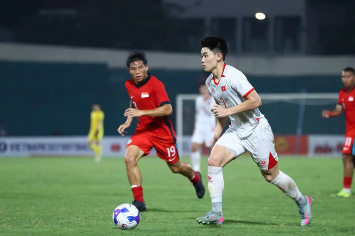 Đình Bắc có thể được cho nghỉ ở trận U22 Việt Nam đấu với U22 Trung Quốc.