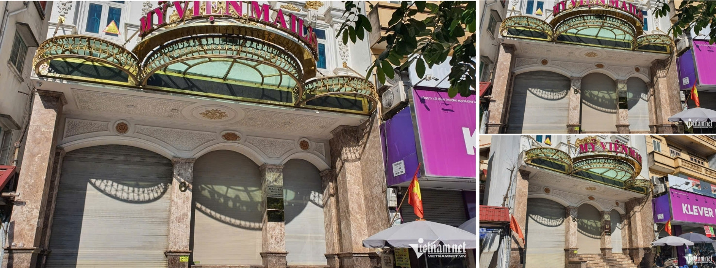 Thẩm mỹ viện Mailisa cửa đóng im lìm