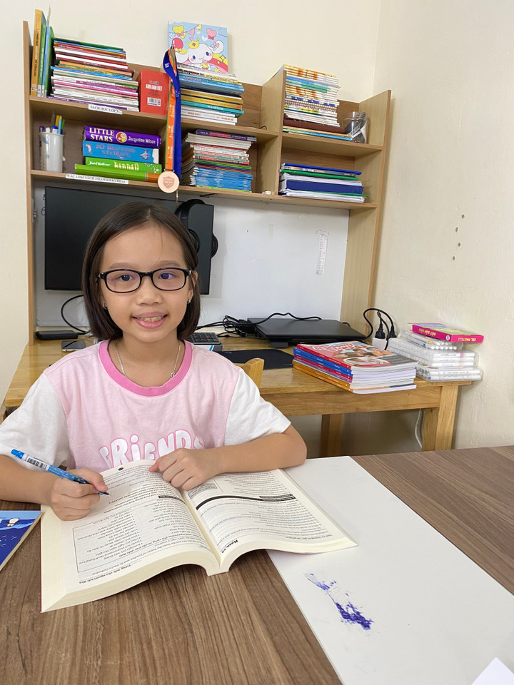 Su Hào tự học tiếng Anh từ năm 3 tuổi.