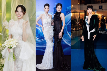 Hương Giang diện đầm kim cương xa xỉ, Nam Anh - Nam Em tái xuất lọt top sao mặc đẹp