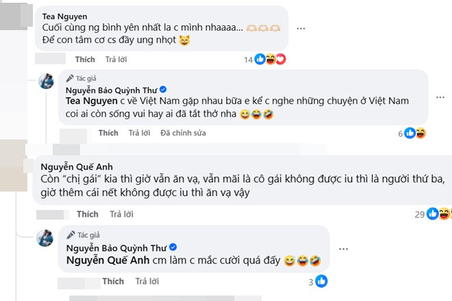 Quỳnh Thư bất ngờ lên tiếng đầy mỉa mai giữa ồn ào của Đức Phạm và vợ cũ Diệp Lâm Anh