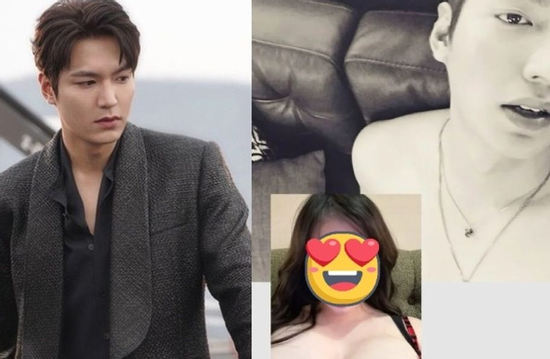 Tá hỏa với ảnh mát mẻ của Lee Min Ho và 1 sao nữ ngực khủng