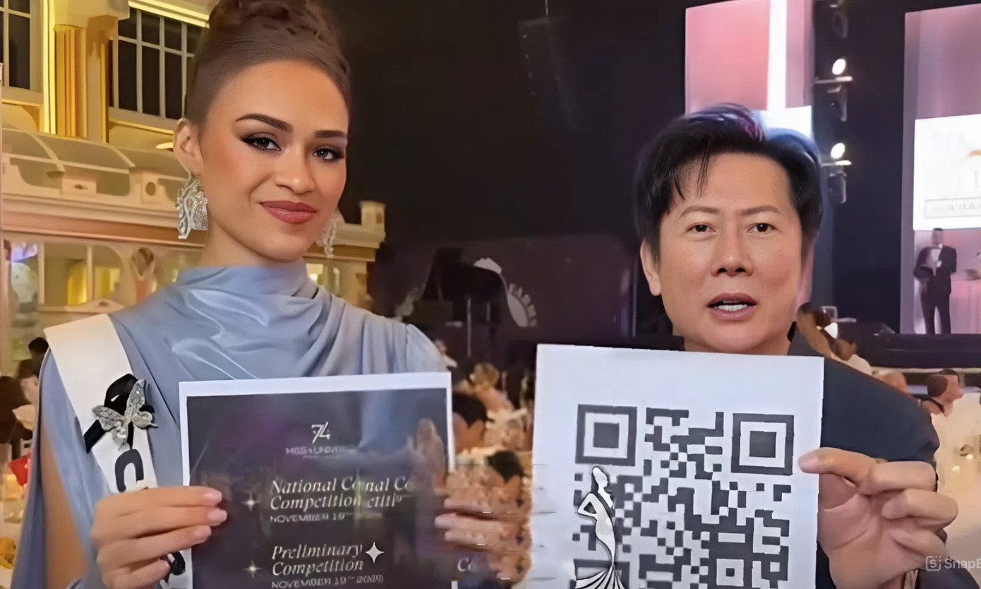 Thí sinh Hoa hậu Hoàn vũ 2025 trình diễn