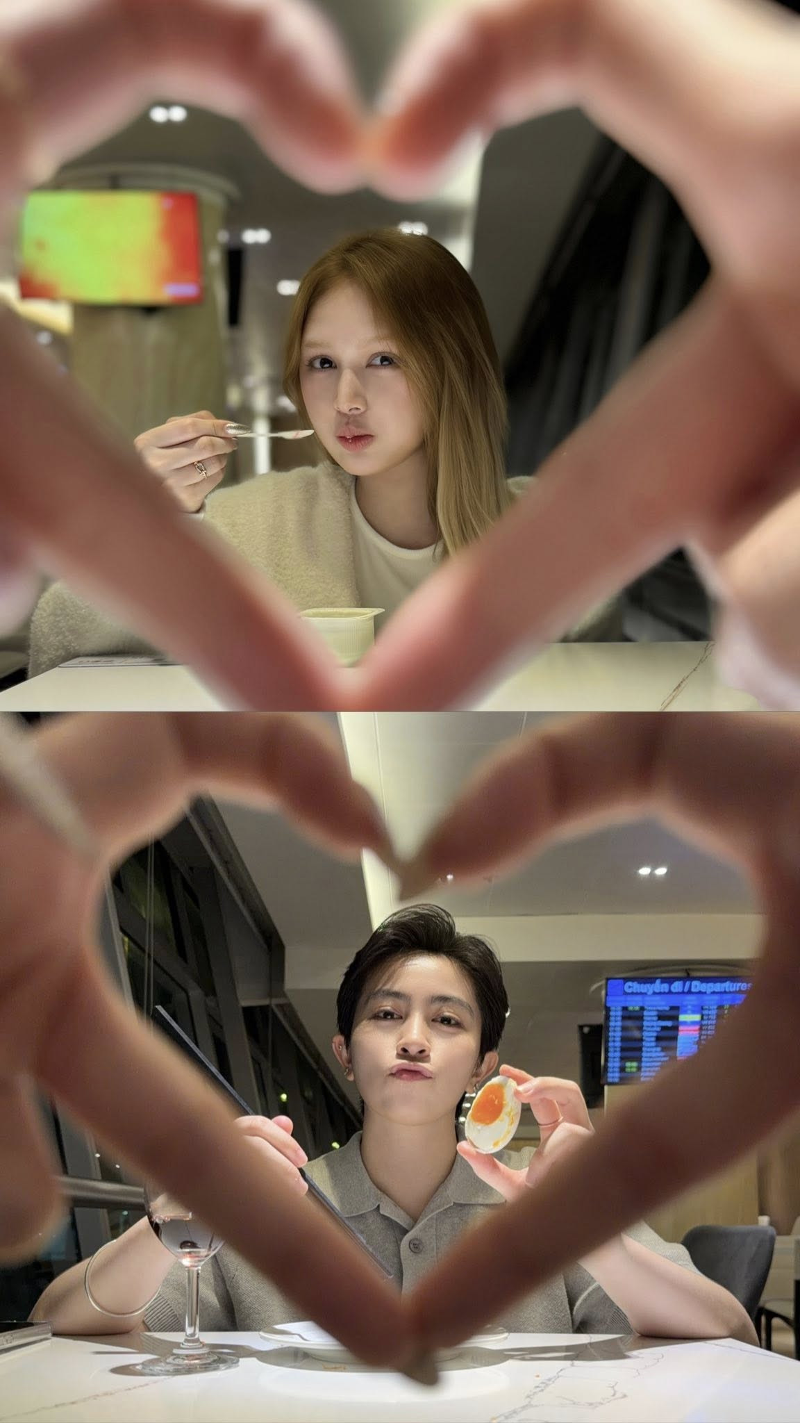 Khoảnh khắc ngọt ngào của Xoài Non và Gil Lê trong chuyến du lịch Hàn Quốc