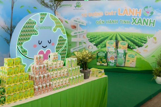 Dấu ấn xanh trong hành trình phát triển bền vững của Vinasoy