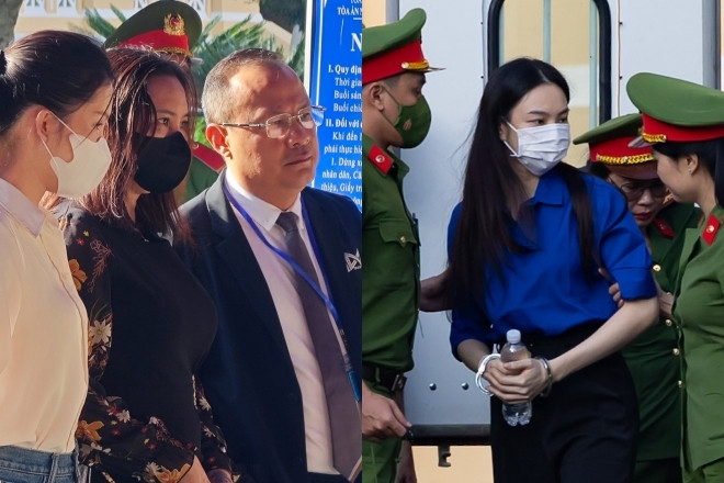 Mẹ Thùy Tiên ngồi lặng lẽ chờ phiên toà xét xử