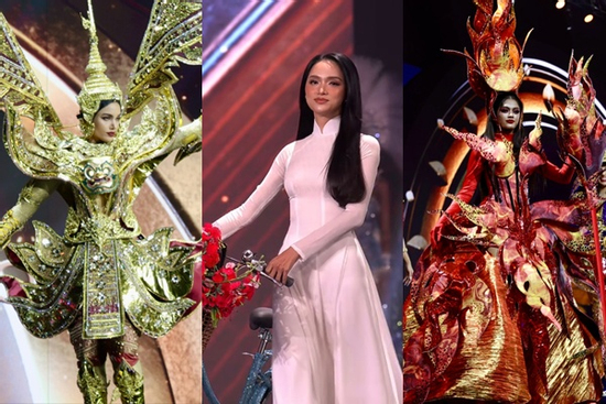 Top 10 trang phục dân tộc ấn tượng ở Miss Universe 2025