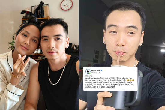 Động thái của H'Hen Niê và ông xã sau khi lấy sữa mẹ pha cà phê cho bạn bè uống