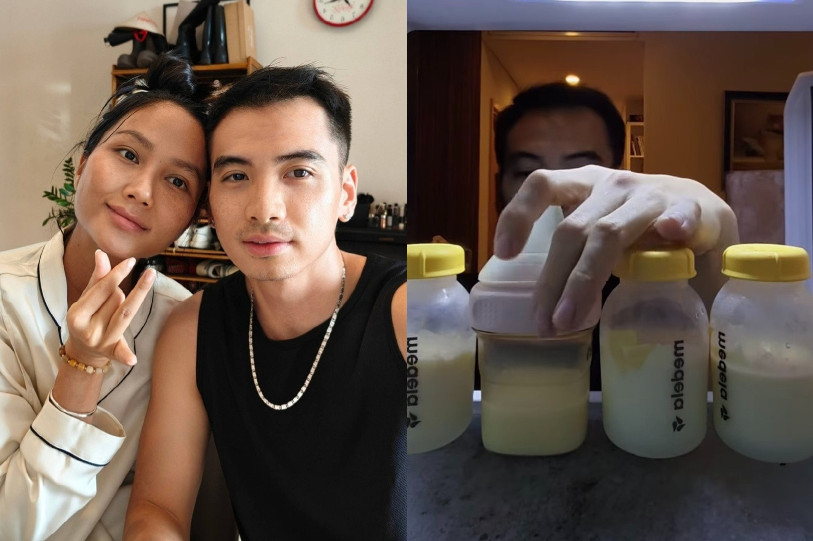 HHen Niê và ông xã nói gì sau hành động lấy sữa mẹ pha cà phê cho bạn bè uống