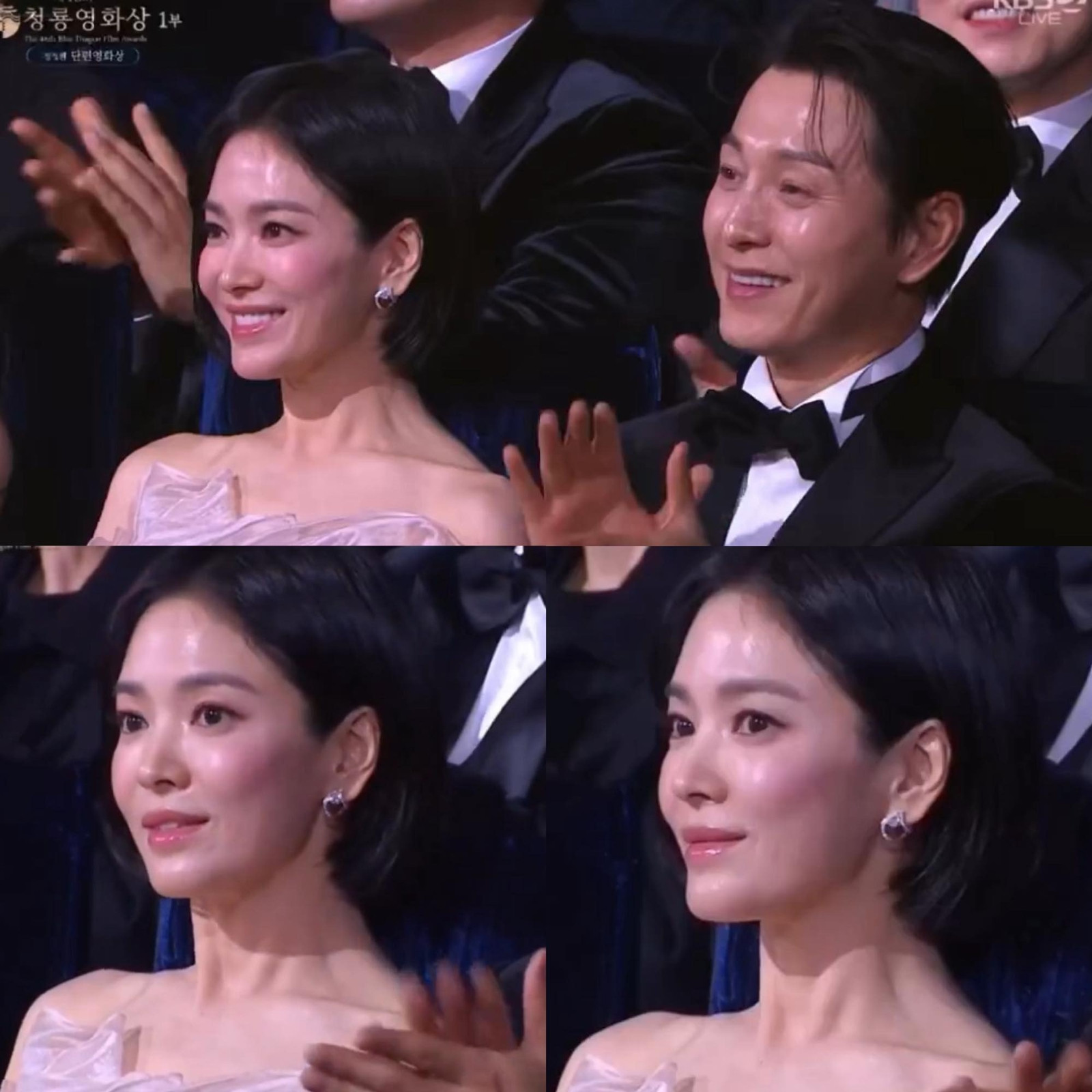 Mỹ nam ngồi cạnh Song Hye Kyo là ai mà được cư dân mạng tích cực đẩy thuyền