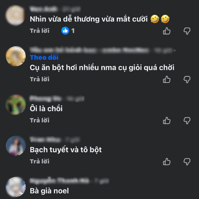 Ngỡ ngàng không nhận ra bà già tuyết Ninh Dương Lan Ngọc