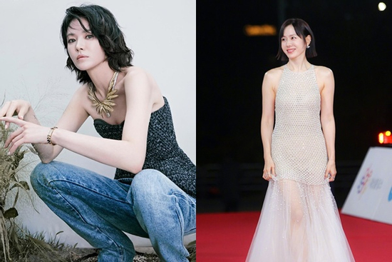 Soi nhan sắc lẫn phong cách thời trang của Song Hye Kyo và Son Ye Jin