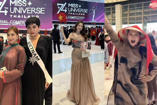 Chi Pu, Hòa Minzy, Phạm Thoại cùng dàn sao Việt lên đồ cực 'cháy' cổ vũ Hương Giang