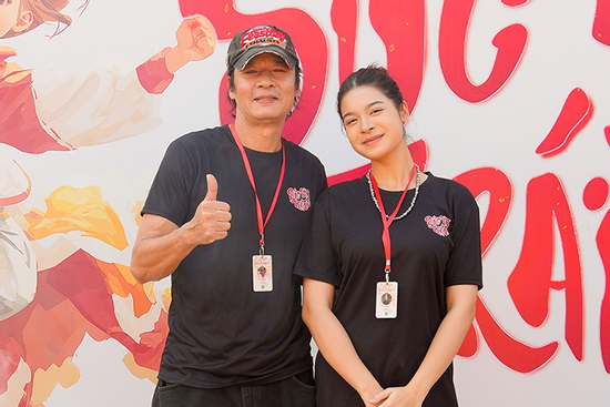 Lần đầu tiên NSƯT Võ Hoài Nam và con gái Võ Hoài Anh cùng đóng phim 'Sức Bật Trái Tim'