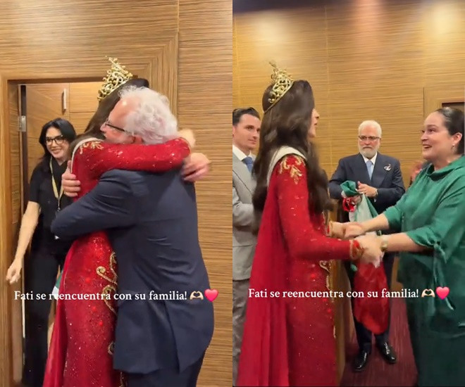 Loạt ảnh lần đầu công bố của tân Miss Universe 2025 và gia đình quyền lực