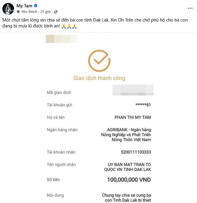 Midu liên tiếp có chia sẻ gây chú ý