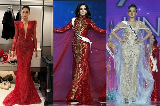Top 10 đầm dạ hội đẹp nhất Miss Universe 2025: Váy tân hoa hậu được ví như 'cô dâu Việt'