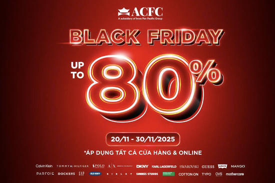 ACFC BLACK FRIDAY: Lý do khiến các trung tâm thương mại bùng nổ?