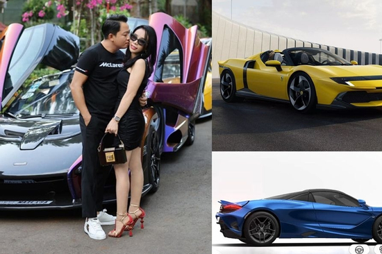 Hai mẫu siêu xe chưa kịp về với Hoàng Kim Khánh: Lỡ hẹn với Ferrari 849 Testarossa và McLaren 750S màu xanh đầu tiên tại Việt Nam
