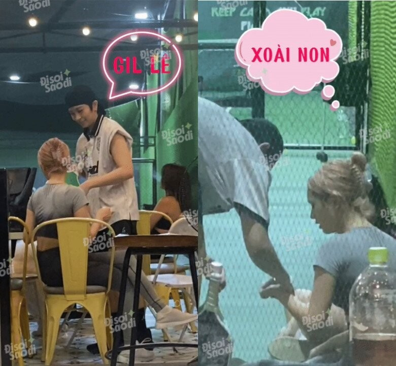 Tan chảy loạt ảnh Gil Lê chăm sóc tận tình cho Xoài Non