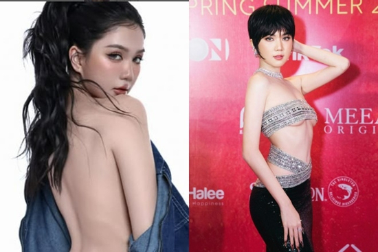 Ảnh bán nude để lộ vóc dáng 'bén đứt tay' của Ngọc Trinh
