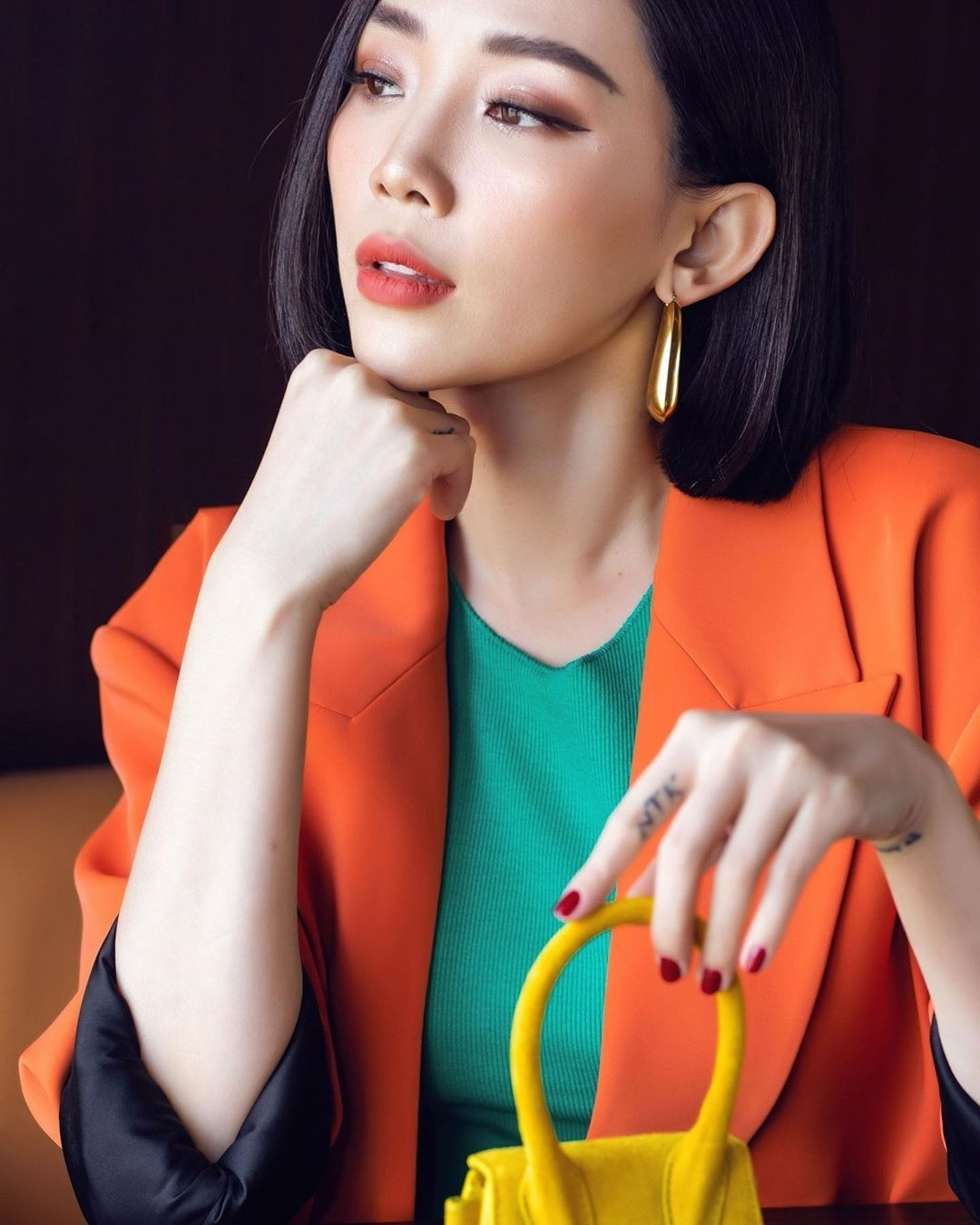 Cận hình xăm đôi 10 năm với người cũ khiến Tóc Tiên cắn răng đi xóa dù đau điếng