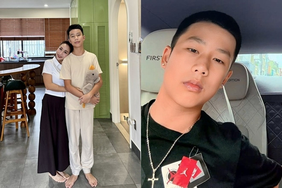 Con trai cả Ốc Thanh Vân lộ diện gây ngỡ ngàng, tuổi 14 cao vượt mẹ