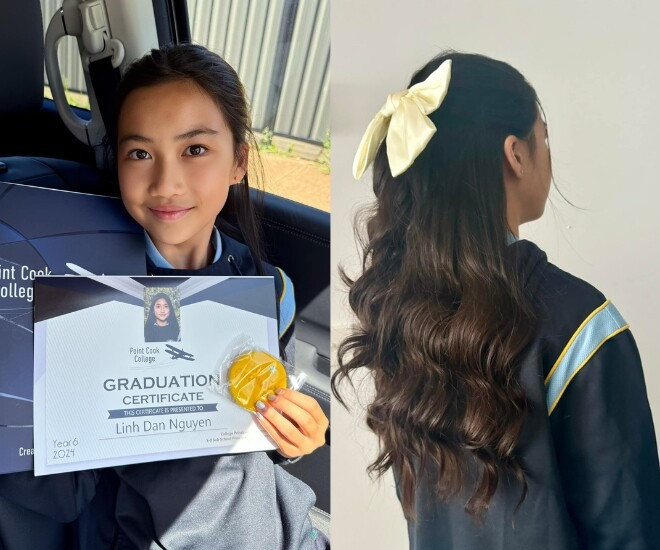 Con trai cả Ốc Thanh Vân lộ diện khó nhận ra tuổi 14 trổ mã ngỡ ngàng