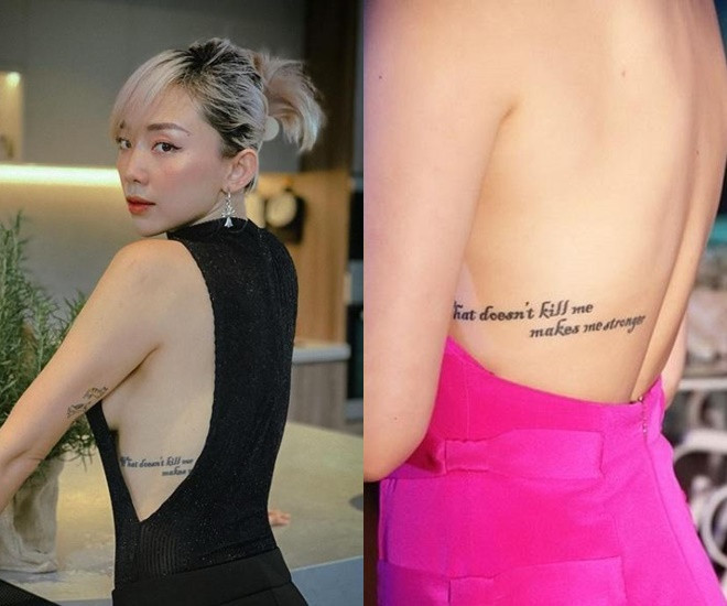 Tóc Tiên hở cực bạo để lộ hình xăm đầy ẩn ý giữa rạn nứt hôn nhân