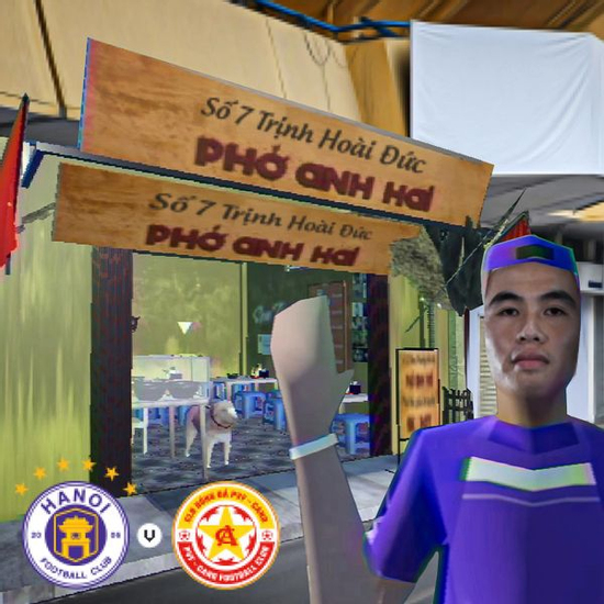 CLB V.League đu trend 'Phở anh Hai' cực hài hước, dân mạng liền bình luận một câu chua chát