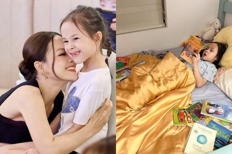 Lan Phương phản hồi việc con gái không biết nói tiếng Việt