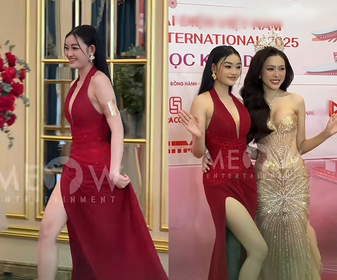 Hoa hậu Yến hi lộ vóc dáng phát tướng sau 2 tuần về nước