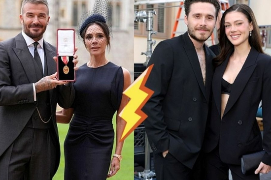 Vợ chồng con trai cả bất hiếu thật biết cách 'xát muối' vào tim David Beckham ngày cha nhận phong tước Hiệp sĩ