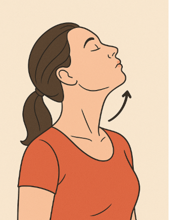 4 bài tập đơn giản xóa nếp nhăn, làm săn chắc vùng cổ tự nhiên tại nhà- Ảnh 5.