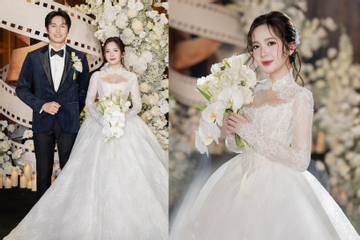 Đám cưới Đình Tú - Ngọc Huyền: Cô dâu đẹp rạng rỡ, xúc động chia sẻ hành trình yêu ngọt ngào